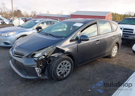 2012 Toyota Prius V Three from USA, damaged, VIN JTDZN3EU2C3017634